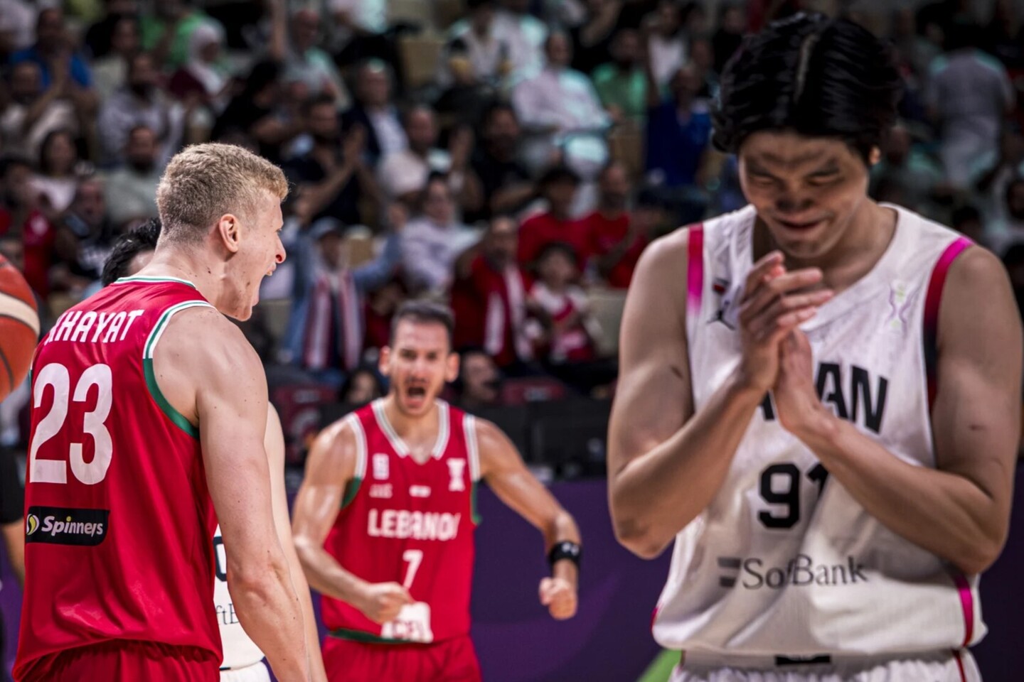 バスケ日本、屈辱的大敗でアジアカップ終戦。前回準優勝レバノン相手に