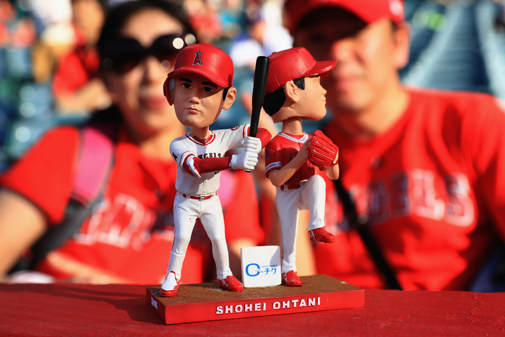 今季の大谷グッズ配布は５試合！その人気は“MLB最高の選手”マイク