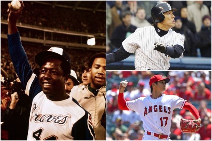 Mlb今日は何の日 アーロンの通算715号に松井秀喜のメジャー初本塁打 そして大谷の快投 The Digest