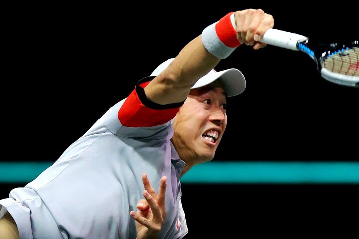 気持ちよく打てた 錦織圭が約５か月ぶりの勝利を会心の ガッツポーズ でファンに報告 Smash The Digest