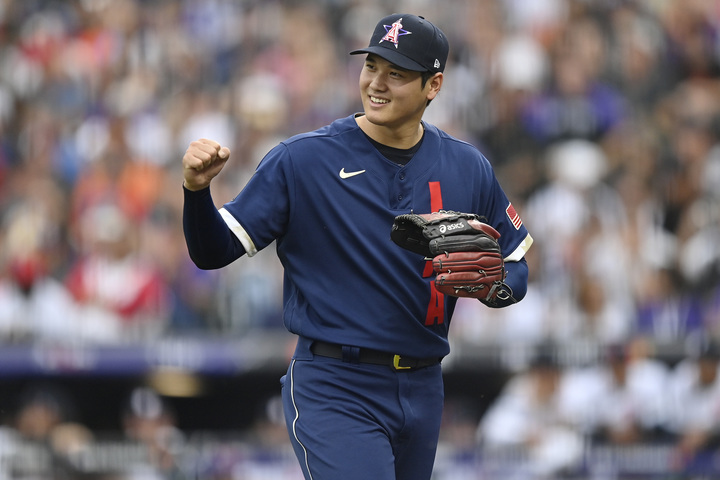 本店は 大谷翔平選手オールスターユニフォーム エンゼルス 応援グッズ