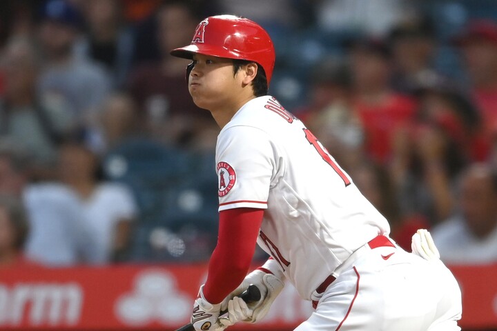 クラッシュしたね 大谷翔平の豪快弾に指揮官は心酔 Mvpは 二刀流 が獲得と確信 他は２ ３ ４番手だよ The Digest