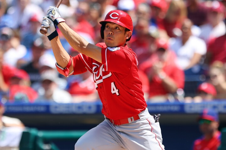 秋山翔吾 ボブルヘッドフィギュア シンシナティ・レッズ Amazon.co.jp