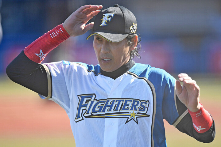 日本ハムファイターズ 新庄剛志 実使用 バッティンググローブ