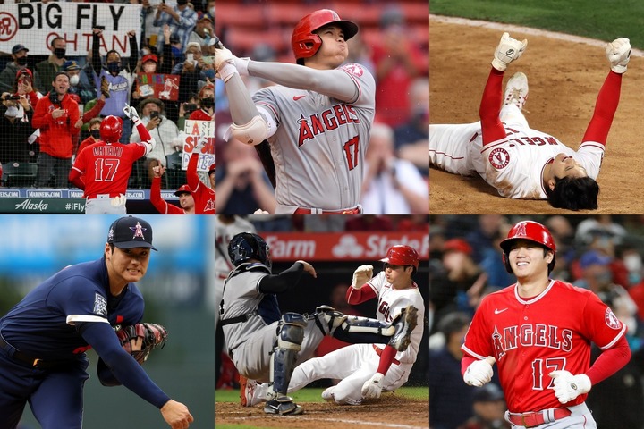 シーズンを通して異彩を放った大谷。MLB公式が“今季最高のシーン”を特集で振り返っている。(C)Getty Images