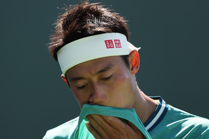 錦織圭（写真）のような境遇にある選手はごく一部。その他多くの日本人プロテニス選手は現在先行きの見えにくい状況にある。（C）Getty Images
