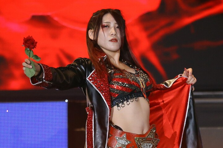 綺麗で可愛すぎる」スターダムの林下詩美が披露した“前髪ありの大胆