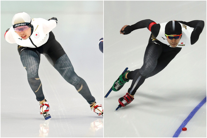 スピードスケート男子1500mで一戸誠太郎、小田卓朗は入賞ならず