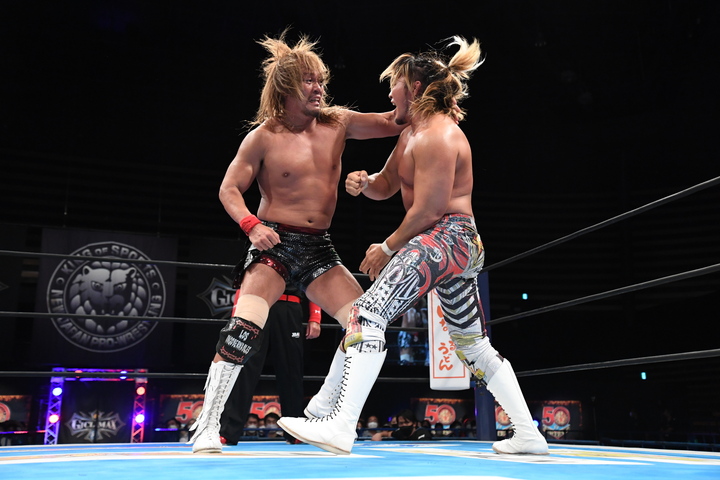 心の絆 新日本プロレス 非売品 マスキングテープ 棚橋弘至内藤哲也 心の底からホッとしている」棚橋弘至がG1で内藤哲也から約5年