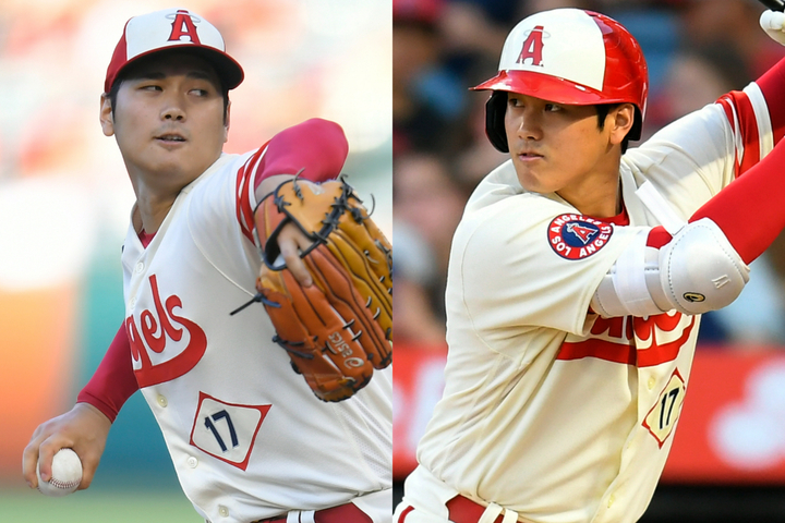 大谷翔平&ベーブ・ルース 200本塁打、200奪三振デュアルボブルヘッド 大谷翔平&ベーブ・ルース 200本塁打、200奪三振デュアル