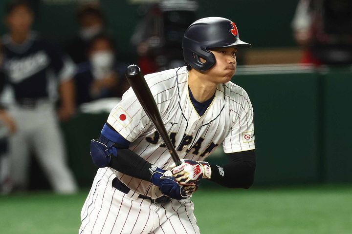 大谷翔平、痛烈安打で7戦連続H 2戦ノーアーチで日本人最多HR記録