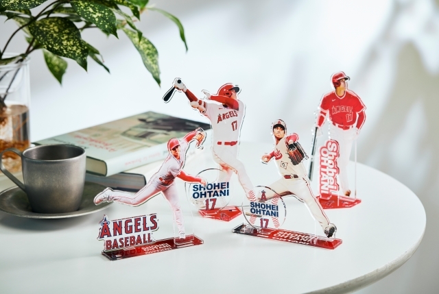 大谷翔平がアクリルスタンドに！MLB公式『大谷翔平グッズ 