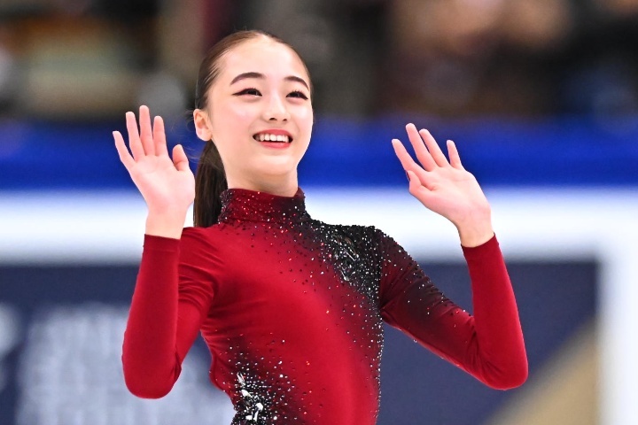 今大会最年少”13歳”上薗恋奈は最終グループのトップバッター！ 9年