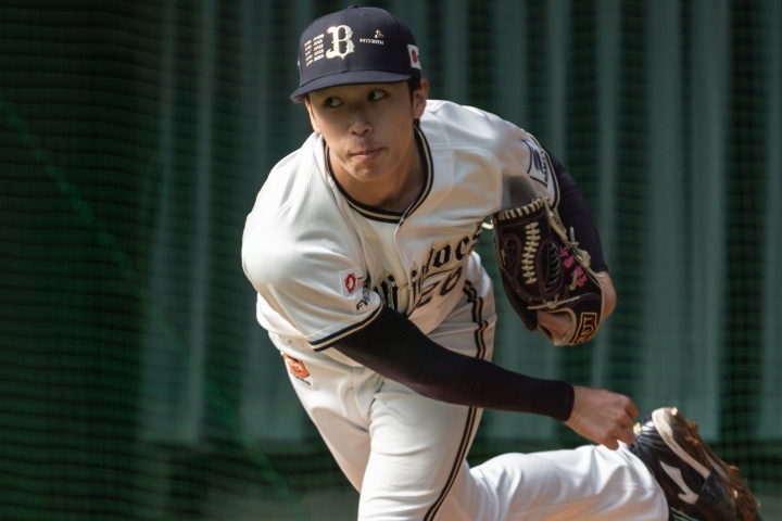 齋藤響介投手 初勝利記念 サイン入りフォトフレーム オリックスバファローズ 齋藤響介 プロ初勝利記念直筆サイン入り