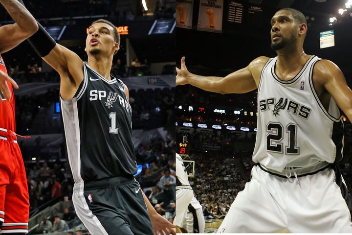 90's NBA SPURS Denim Jacket ウェンバンヤマ ダンカン 【公式通販】