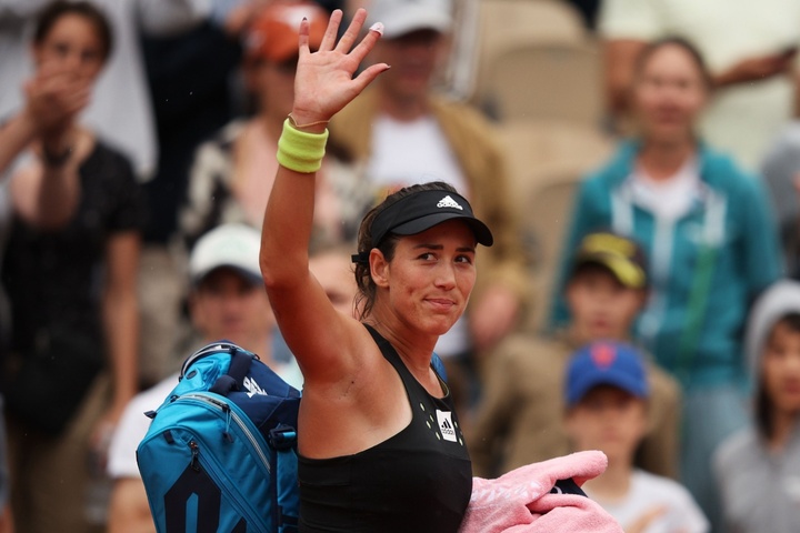 直筆サイン入り写真 ガルビネ・ムグルサ スペイン プロテニス SA鑑定済 ytennis-shop_12887