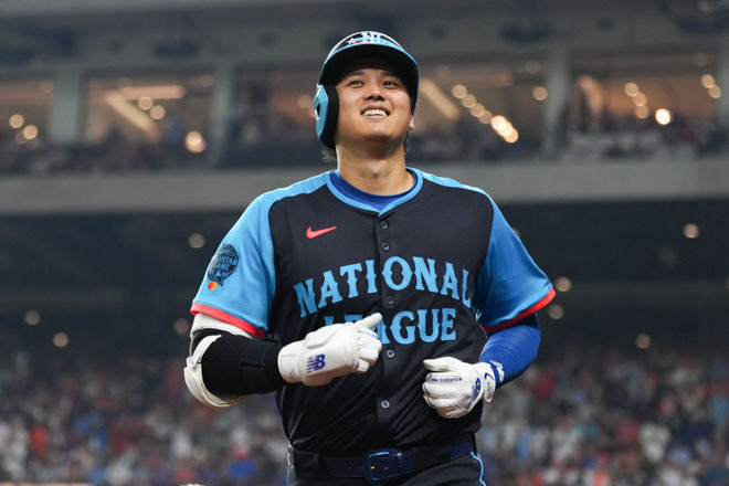 画像】大谷翔平がMLBオールスターゲームで放ったホームランを
