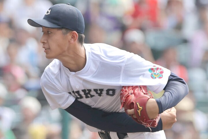 中京大中京 高橋宏斗 直筆サイン色紙 ドラフト候補 高校野球