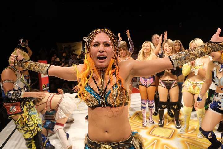 マリーゴールド　スターダム　WWE ジュリア　通販限定ポートレート マリーゴールド スターダム WWE ジュリア 通販限定ポートレート