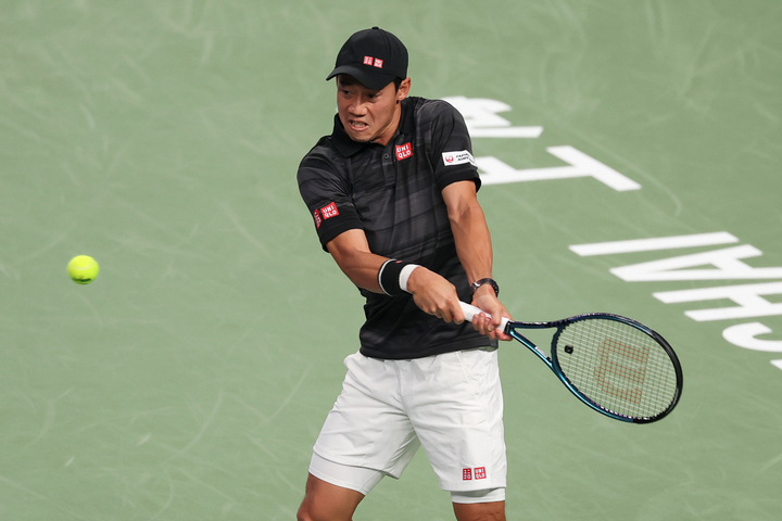 錦織圭、上海オープン初戦を逆転勝ちで突破！ 6年ぶりの出場に「ここ