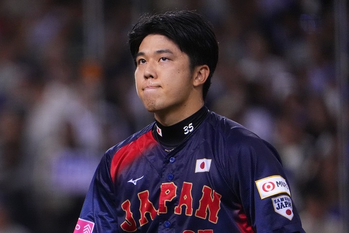 第3回WBSCプレミア12 侍ジャパン 才木浩人選手 直筆サイン入り ロゴボール 侍ジャパン】プレミア12へ才木浩人＆早川隆久は準備着々 未来を