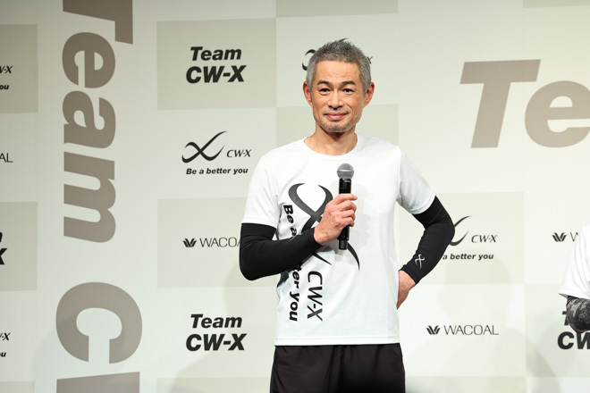 画像】イチローが25年以上愛用するコンディショニングウェアのイベント