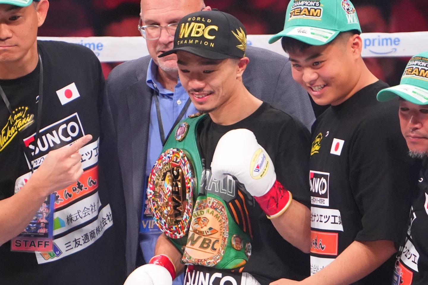 WBC IBF世界バンタム級王座統一戦 中谷潤人 Tシャツ タオル パンフレット WBC IBF世界バンタム級王座統一戦 中谷潤人 Tシャツ タオル